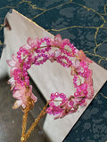 Pink Karah twisted Bracelet