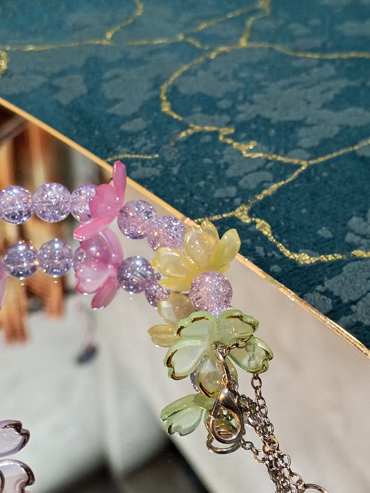 Multicolour crystal fairy Bracket